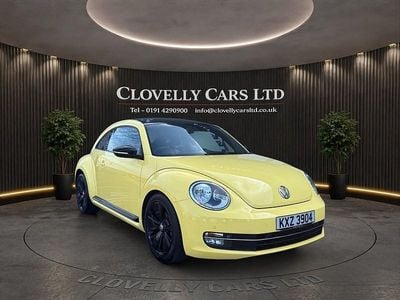 Used VW Beetle Sportline 140 HP (102 kW) 2014 Yellow Hatchback