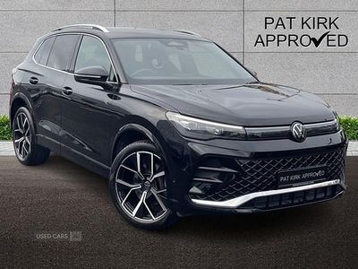 Black Used 2025 VW Tiguan R-line SUV | £35,750 (Expensive)