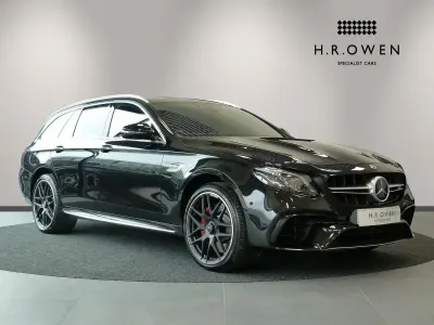 Used Mercedes E63S AMG 2019 Black Estate