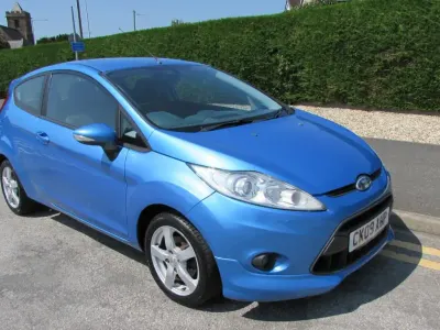 Used Ford Fiesta Zetec 118 HP (86 kW) 2009 Blue Hatchback