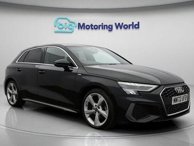 Used Audi A3 Sportback S-Line 110 HP (80 kW) 2023 Black Hatchback