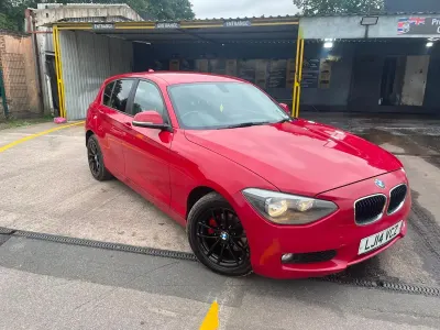 Used BMW 116 2014 Red Hatchback