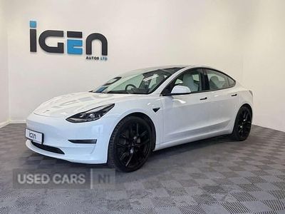 Used Tesla Model 3 Long Range AWD 366 kW (498 HP) 2020 White Sedan
