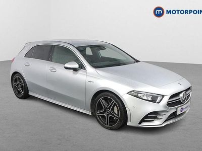 Silver Used 2019 Mercedes A35 AMG Premium Hatchback | £21,999 (Good price)