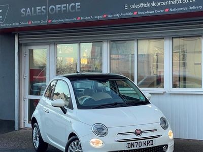 Used Fiat 500 Lounge 69 HP (50 kW) 2020 White Hatchback