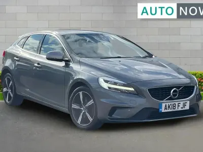 Used Volvo V40 R-Design 120 HP (88 kW) 2018 Grey Hatchback