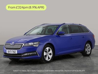Blue Used 2021 Skoda Superb SE Technology Estate | £18,188 (Good price)