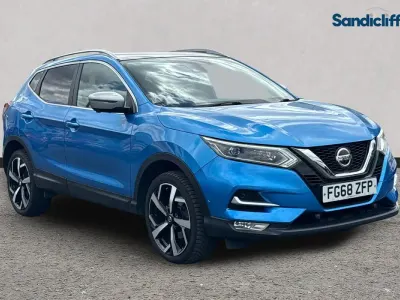 Used Nissan Qashqai Tekna+ 140 HP (102 kW) 2018 Blue SUV