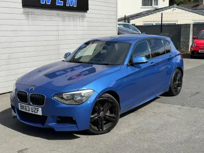 Used BMW 116 M Sport 2013 Blue Hatchback