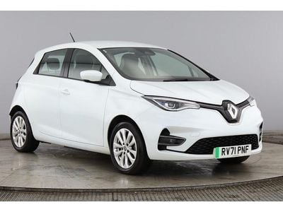 White Used 2021 Renault Zoe Iconic Hatchback | £9,750 (Fair price)