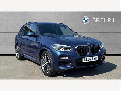 Used BMW X3 M Sport 190 HP (139 kW) 2017 Blue SUV
