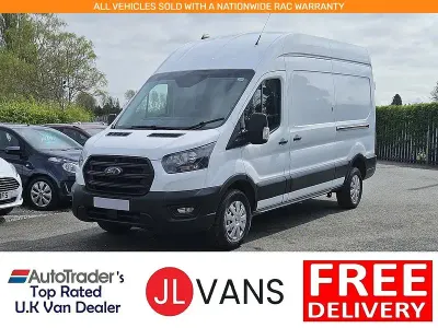 Used Ford Transit 130 HP (95 kW) 2022 White Van
