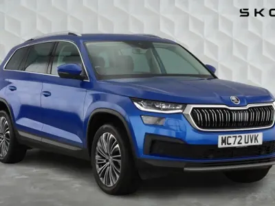 Second-hand Skoda Kodiaq SE L Executive 150 CP (110 kW) 2023 Albastru SUV