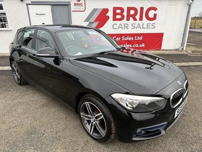 Used BMW 118 Sport Line 150 HP (110 kW) 2019 Black Hatchback