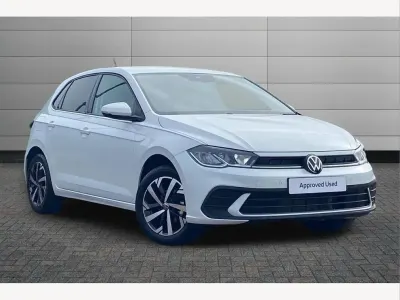 New VW Polo Match 95 HP (69 kW) 2026 White Hatchback