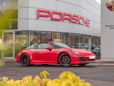 Used Porsche 991 450 HP (330 kW) 2018 Red Cabriolet