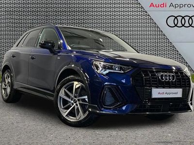 Used Audi Q3 Black Edition 187 HP (137 kW) 2022 Blue SUV