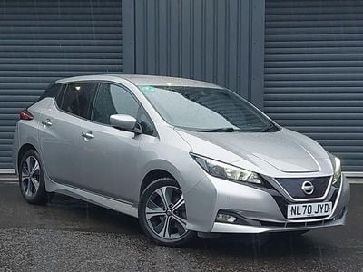 Used Nissan Leaf N-Connecta 110 kW (150 HP) 2020 Silver Hatchback