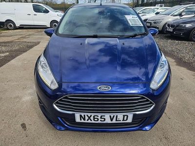 Used Ford Fiesta Titanium 2015 Blue Hatchback