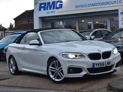 Used BMW 220 M Sport 184 HP (135 kW) 2017 White Cabriolet