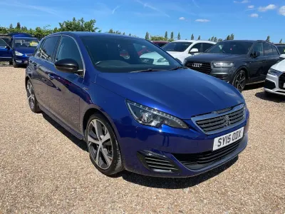 Used Peugeot 308 GTi 2015 Blue Hatchback