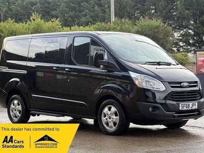 Used Ford Tourneo Custom Titanium 2017 Black Van
