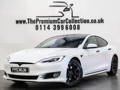 Used Tesla Model S Long Range AWD 11 kW (15 HP) 2020 White Hatchback