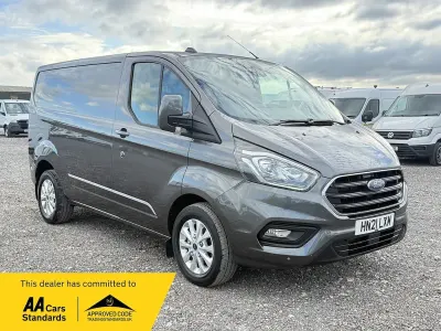 Used Ford Transit Custom Limited 130 HP (95 kW) 2021 Grey Van