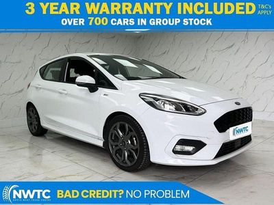Used Ford Fiesta ST-Line 100 HP (73 kW) 2018 White Hatchback