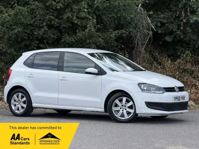 Used VW Polo SE 85 HP (62 kW) 2010 White Hatchback