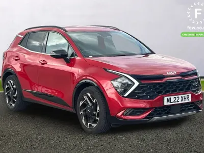 Used Kia Sportage GT-Line 180 HP (132 kW) 2022 Red SUV