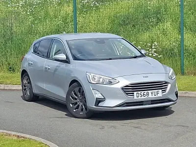 Used Ford Focus Zetec 100 HP (73 kW) 2018 Silver Hatchback