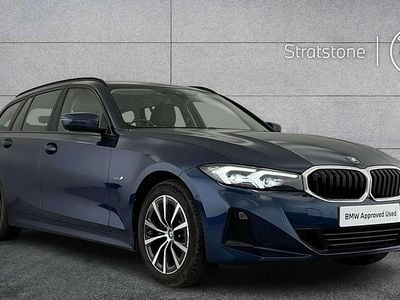 Used BMW 330e Sport Line 288 HP (211 kW) 2022 Blue Estate