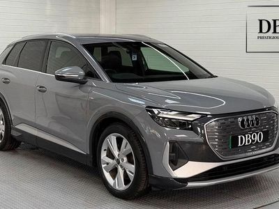 Grey Used 2021 Audi Q4 e-tron S-Line SUV | £21,325 (Fair price)