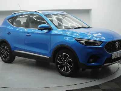 Used MG ZS Exclusive 106 HP (77 kW) 2021 Blue SUV