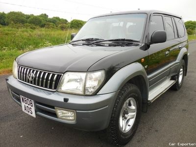 Used Toyota Land Cruiser 123 HP (90 kW) 2000 SUV