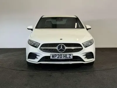 Used Mercedes A250 AMG line 2020 White Sedan