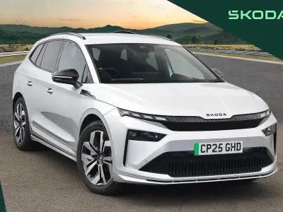 Used Skoda Enyaq iV SportLine 210 kW (286 HP) 2025 Brilliant silver metallic SUV