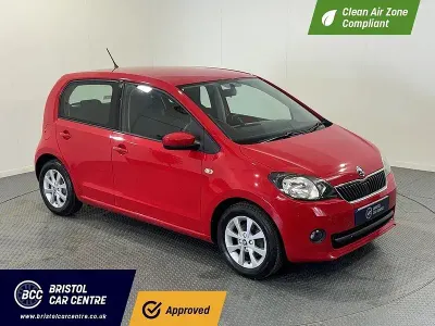 Second-hand Skoda Citigo SE L 75 CP (55 kW) 2015 Roșu Hatchback