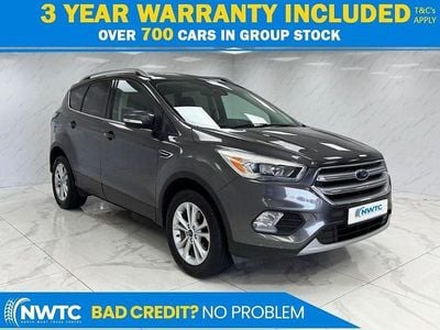 Used Ford Kuga Titanium 150 HP (110 kW) 2017 Grey SUV