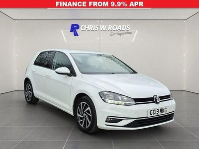Used VW Golf VII Match 115 HP (84 kW) 2019 White Hatchback