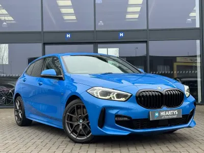 Used BMW 116 M Sport 116 HP (85 kW) 2021 Blue Hatchback