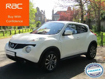Used Nissan Juke Tekna 110 HP (80 kW) 2013 White SUV