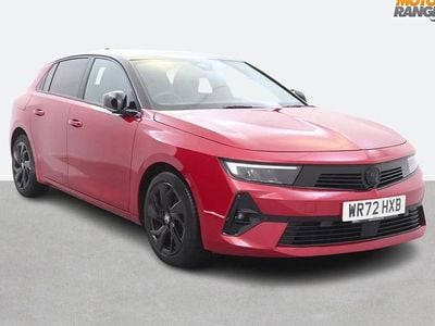 Used Vauxhall Astra GS Line 130 HP (95 kW) 2022 Red Hatchback