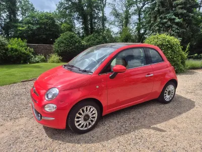 Used Fiat 500 Lounge 69 HP (50 kW) 2017 Pink Hatchback