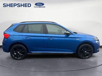Used Skoda Kamiq Monte Carlo 115 HP (84 kW) 2021 Blue SUV