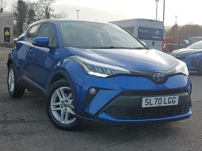 Used Toyota C-HR 122 HP (89 kW) 2020 Blue SUV