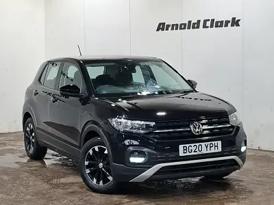 Used VW T-Cross S 95 HP (69 kW) 2020 Black SUV