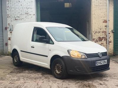 Used VW Caddy 75 HP (55 kW) 2012 White MPV