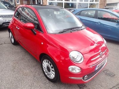 used Fiat 500 1.2 LOUNGE 3d 69 BHP 2 OWNER+GOOD HISTORY+NEW MOT